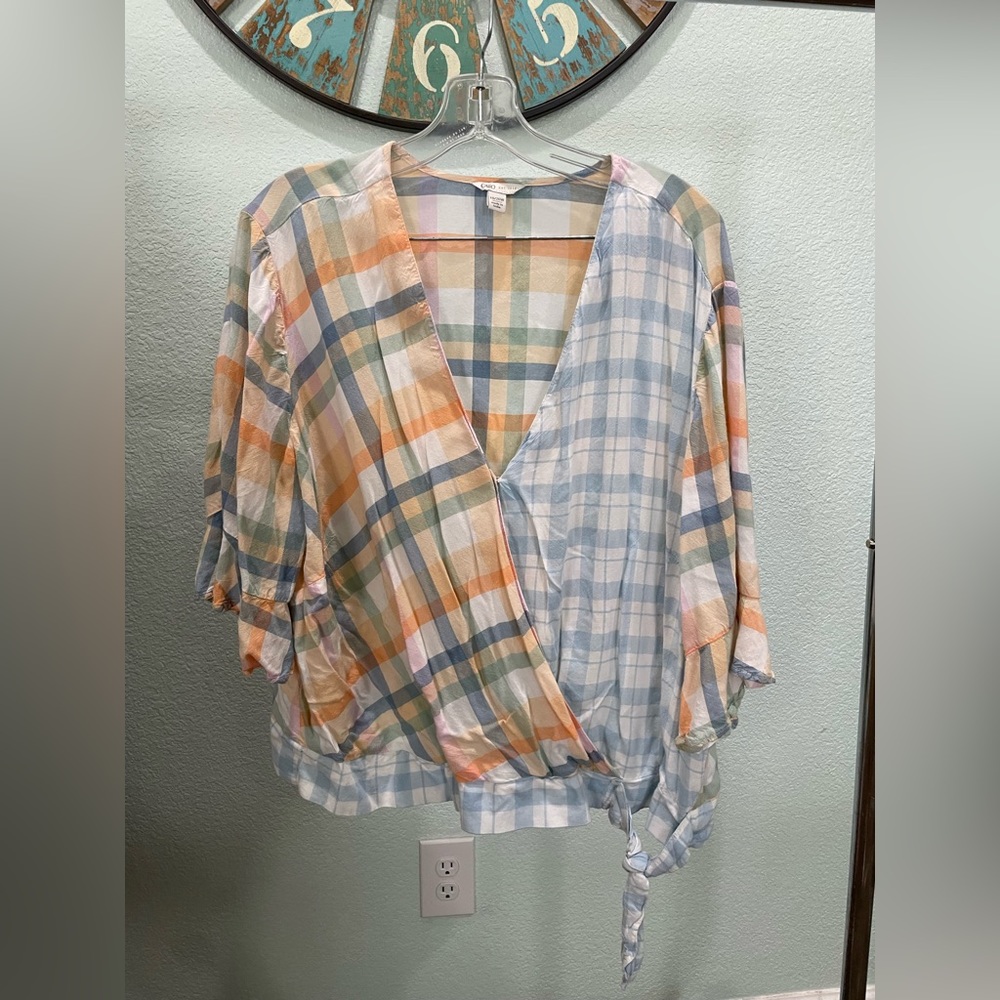 Light over shirt